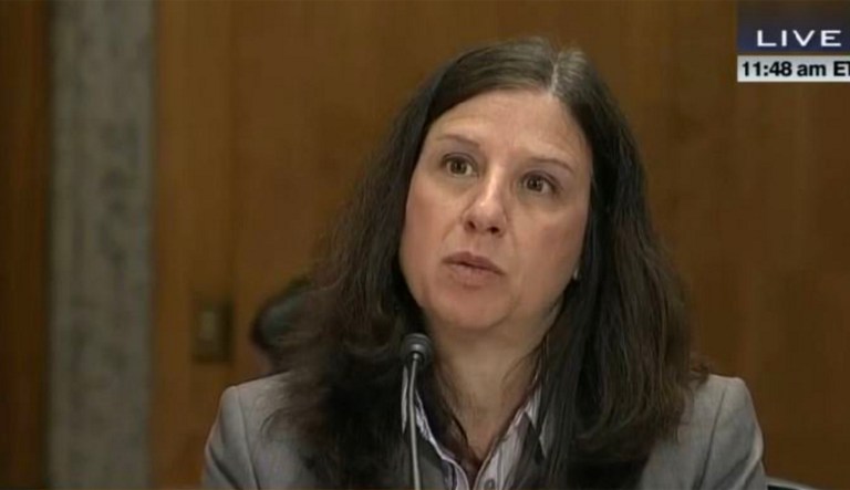 Elaine Duke, the deputy DHS secretary, will take John Kelly's place until President Trump nominates a replacement, who will then need to be confirmed by the Senate. (Twitter)