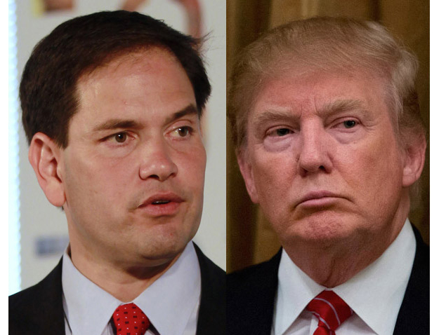 Trump swipes at debate winner Rubio on Twitter