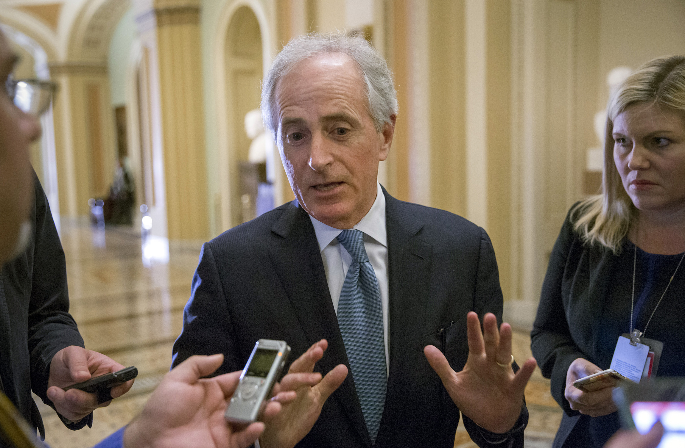 Corker preps sanctions bill to counter Obama’s Iran waivers