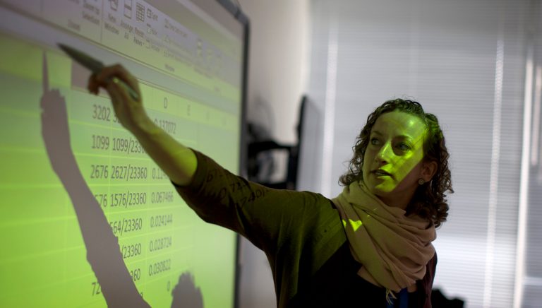 A leading education-funding think tank in Ohio is releasing new district comparisons that it says more accurately reflect the costs of educating poor students. (AP/Carolyn Kaster)