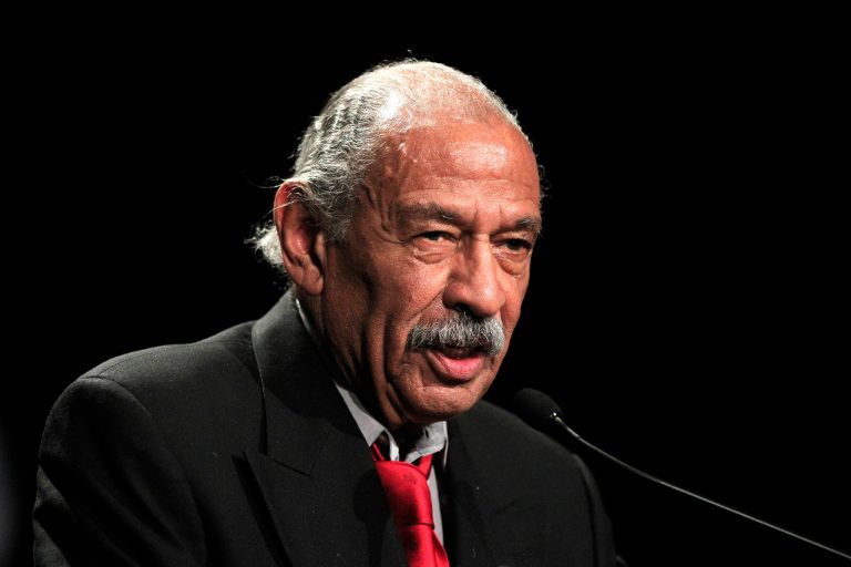 ichigan Congressman John Conyers joined a federal lawsuit Thursday taking aim at the requirement that petition collectors be registered voters. (AP Photo/Carlos Osorio)