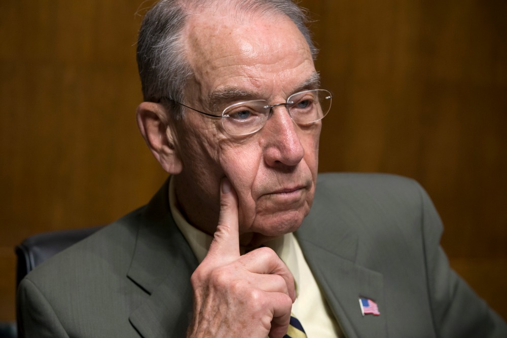 Grassley echoes Drudge’s defense of Trump
