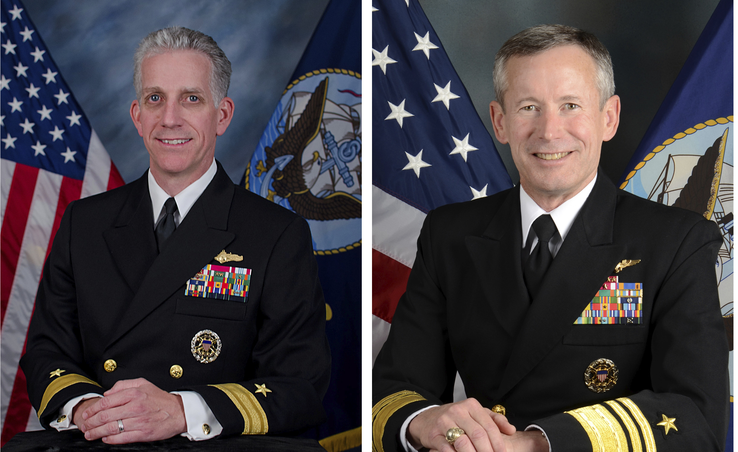 2 admirals sanctioned in bribery scheme