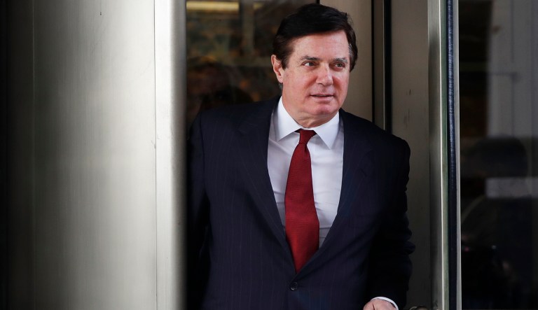Manafort has agreed to pledge four of his properties -- one in Alexandria, Va., one in Palm Beach Gardens, Fla., and two in New York -- that are worth a combined $11.65 million. (AP Photo/Jacquelyn Martin)
