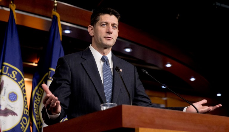 Republicans are proposing the elimination of the state and local income tax deduction, among other loophole closures. (AP Photo/Andrew Harnik)