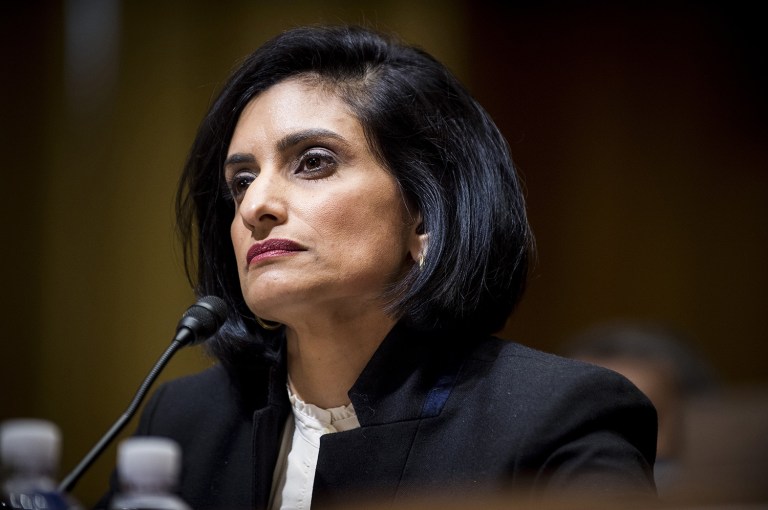 Seema Verma, Centers for Medicare and Medicaid Services administrator nominee for President Trump, doesn't support turning Medicare into a voucher program, a break from her would-be boss Tom Price. (Pete Marovich/Bloomberg)