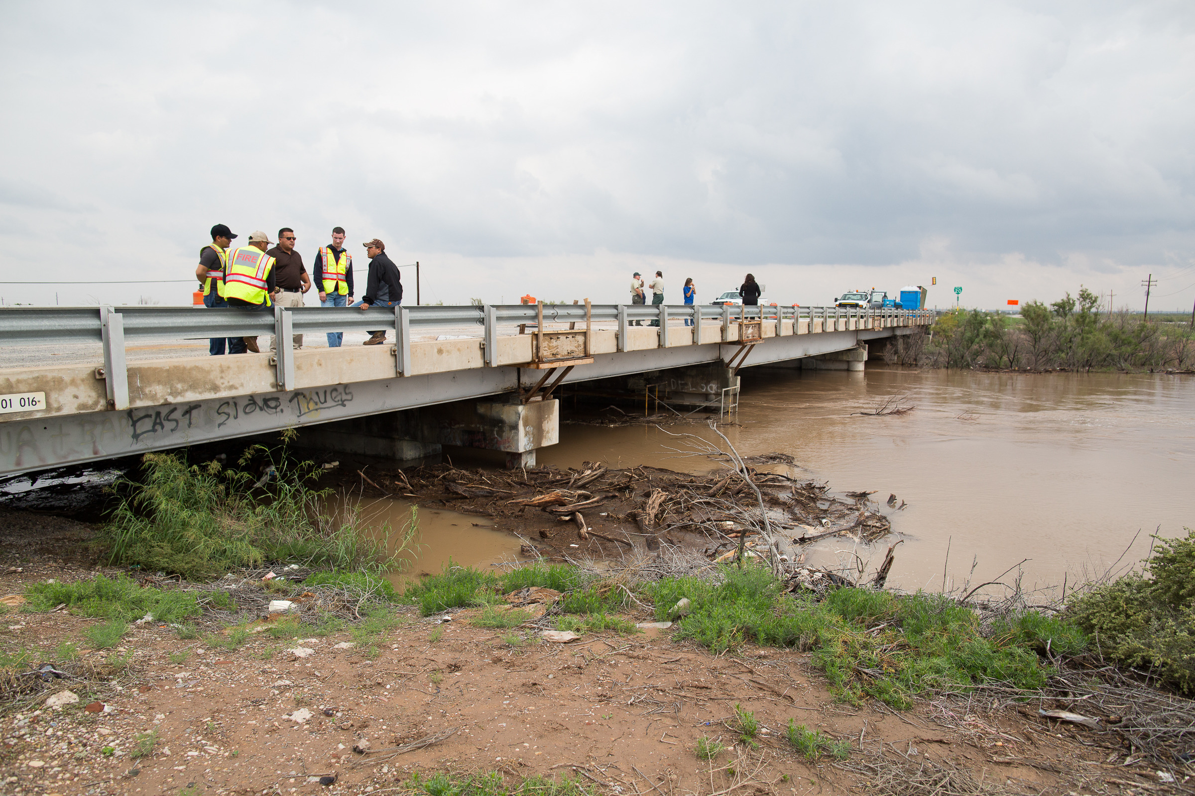 Torrential rains have battered West Texas