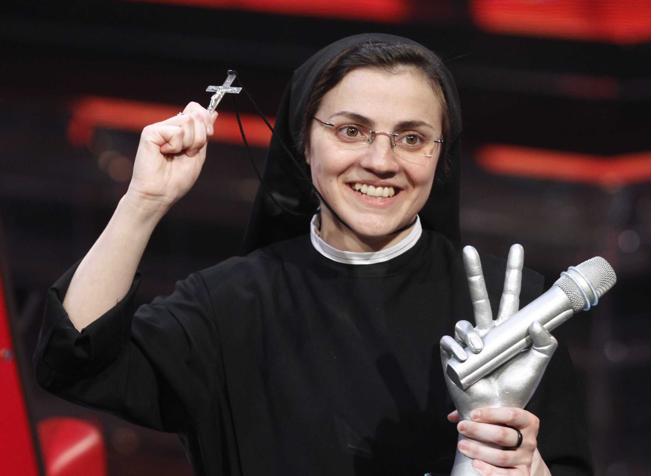 Italy’s singing nun wins ‘Voice’ competition