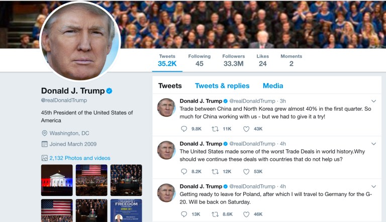 It's obvious President Trump has an affinity for Twitter. However some of his tweets reveals an underlying insecurity, a quick temper and skewed priorities.