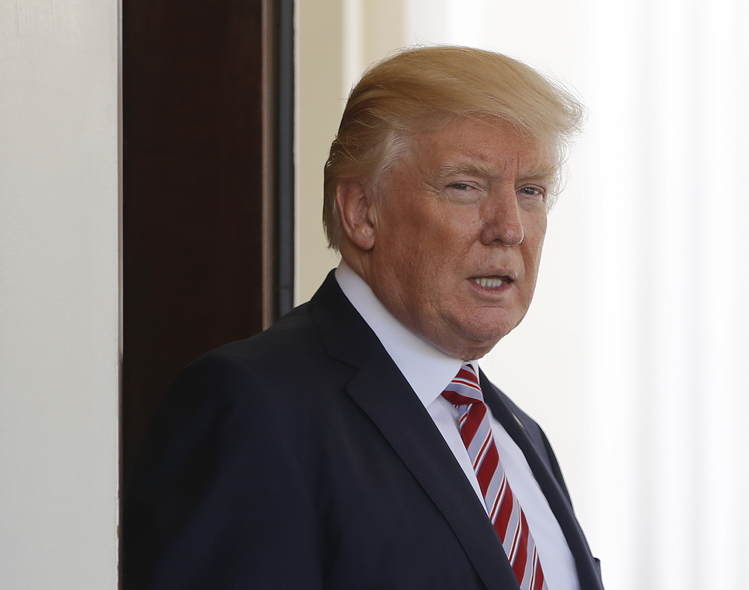 The incontinent president springs a leak