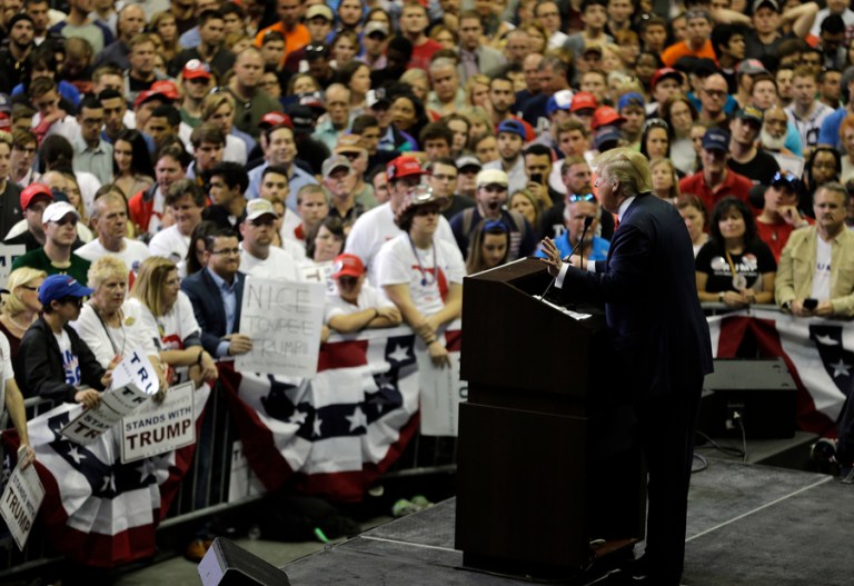 In a statement released Thursday, Trump's campaign described the accusation as 
