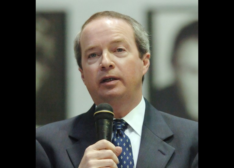 The former CEO of Patriot Coal Bennett Hatfield was gunned down in a cemetery in West Virginia on Monday. (AP Photo/Dale Sparks, File)