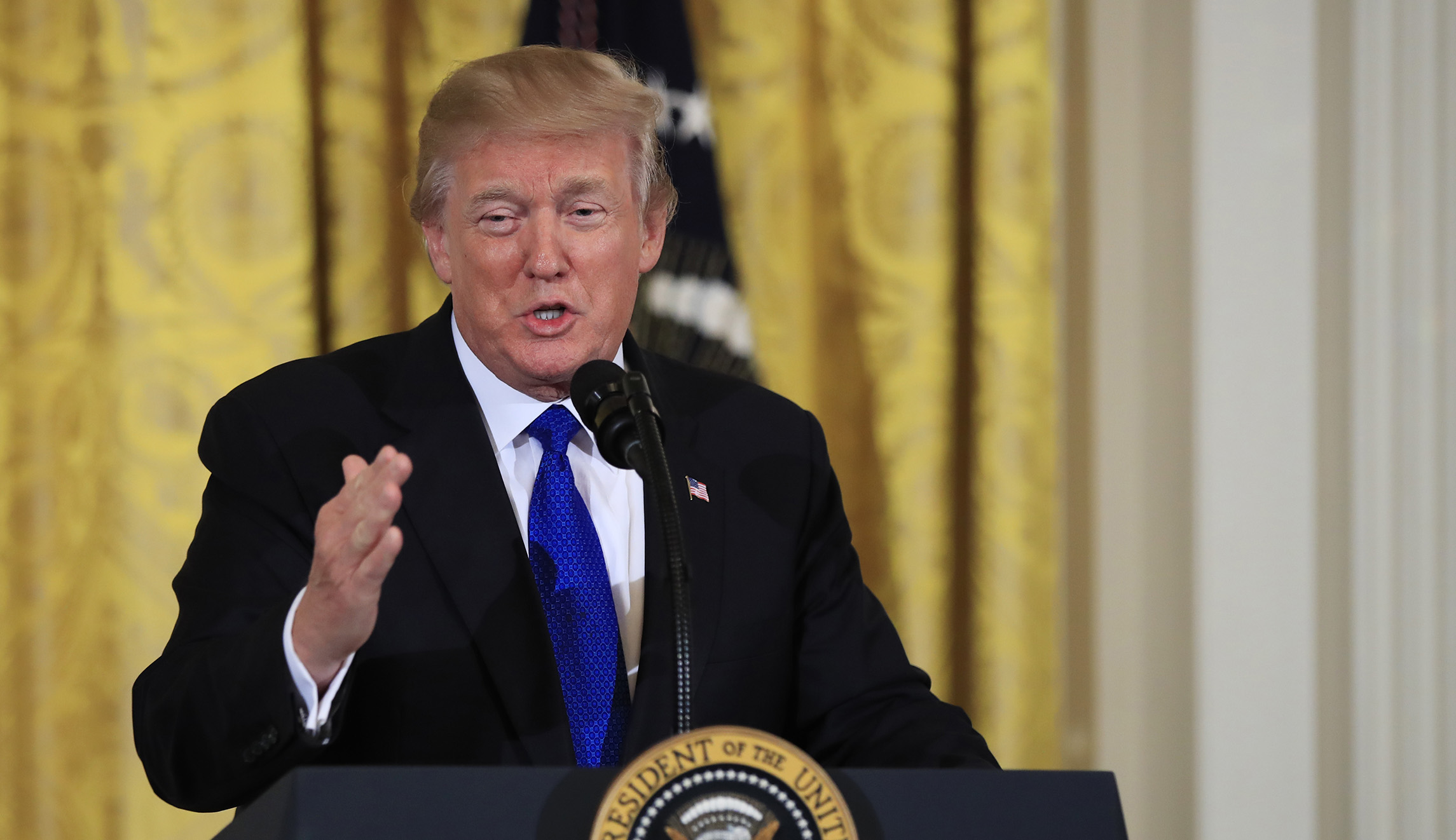 Trump ‘looking forward’ to speaking with Robert Mueller under oath