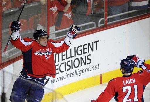 Ovechkin’s two goals power Caps to another win