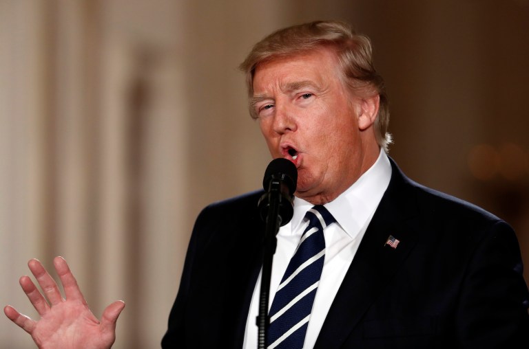 Says federal government will find ways to reduce urban violence of cities can't. (AP Photo/Carolyn Kaster)