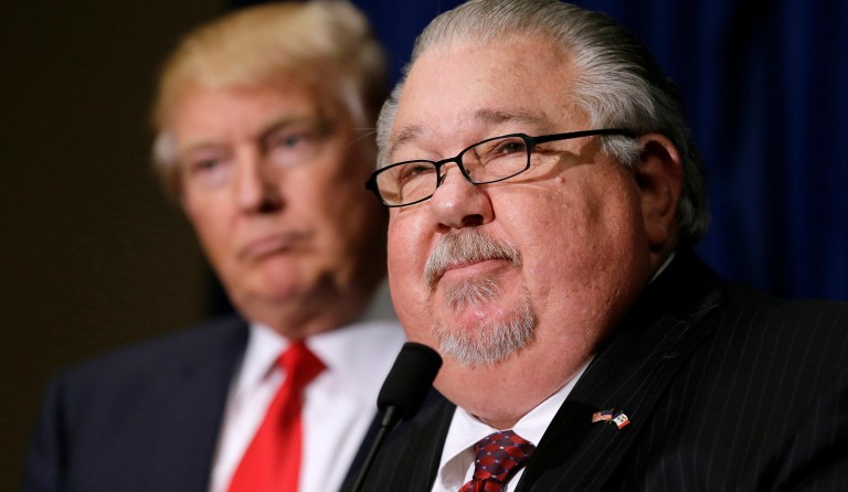 Sam Clovis, Trump's controversial choice to become the Department of Agriculture's chief scientist, had already faced opposition in the Senate due to incendiary comments he had made in the past. (AP Photo/Charlie Neibergall)