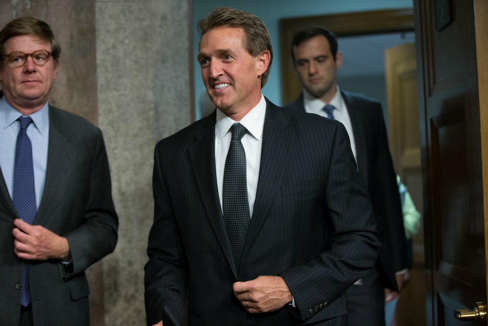 Sen. Jeff Flake endorses Marco Rubio