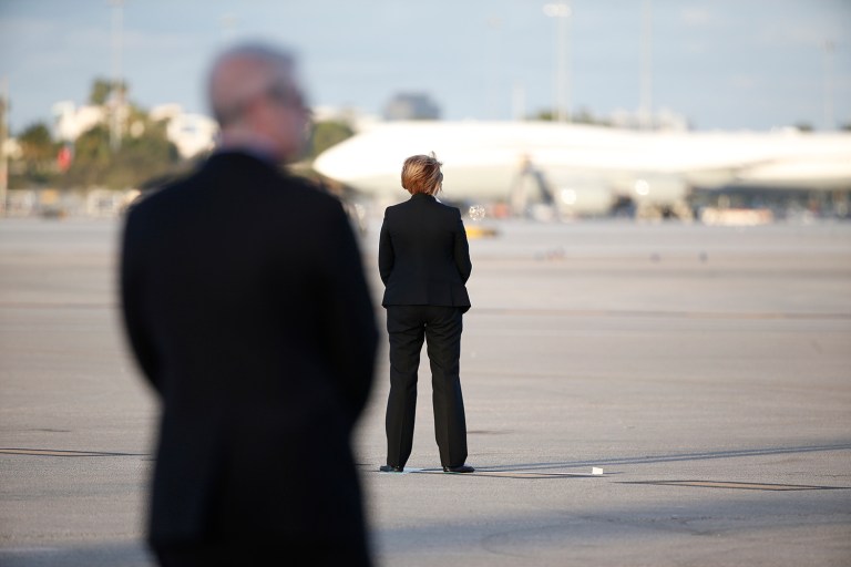 Trump has tapped a retired Marine to head the agency. (AP Photo/Wilfredo Lee)