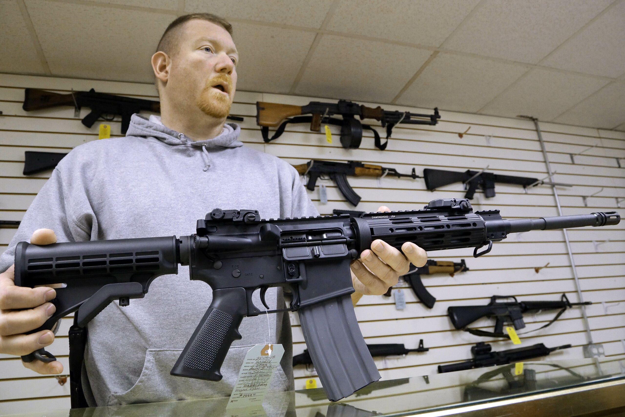 Support for assault weapons ban hits 20-year low
