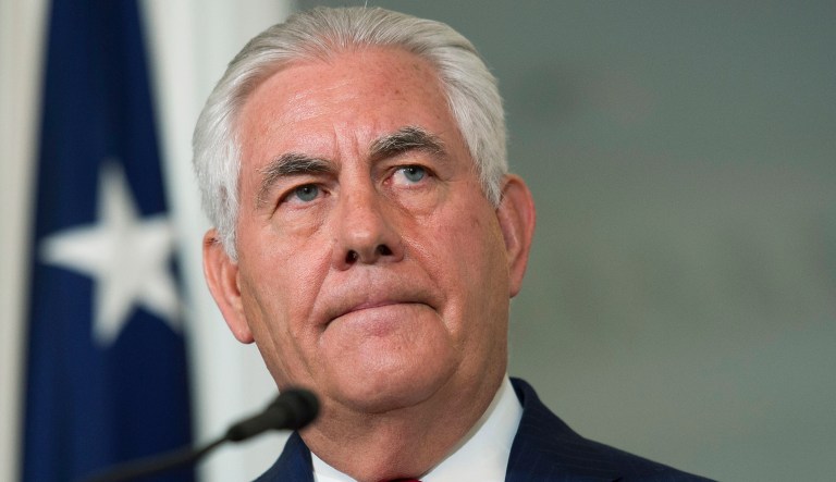 In response to recent reports that Tillerson called him a 