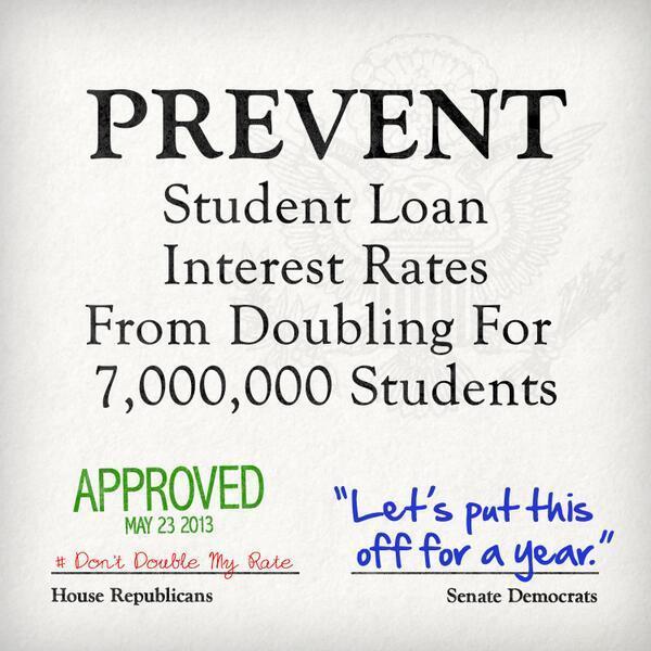 GOP crashes Senate Dem’s Twitter lecture on student loans