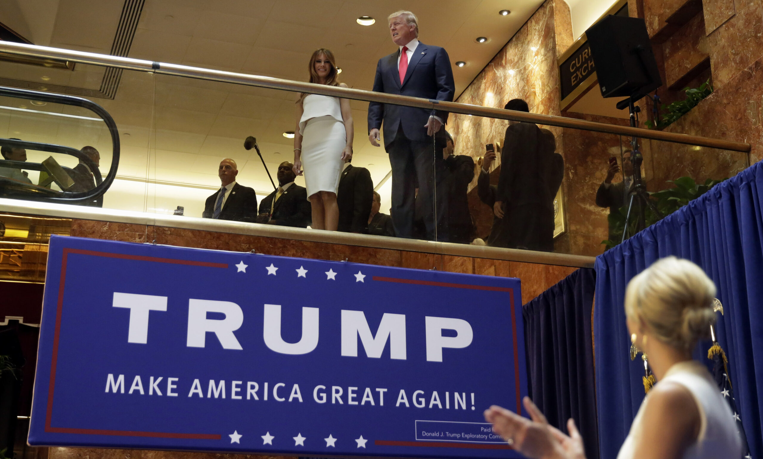 Trump says campaign has been good for business