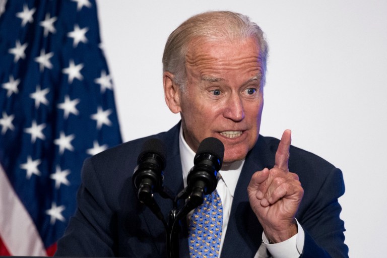 Joe Biden said the U.S. cannot 