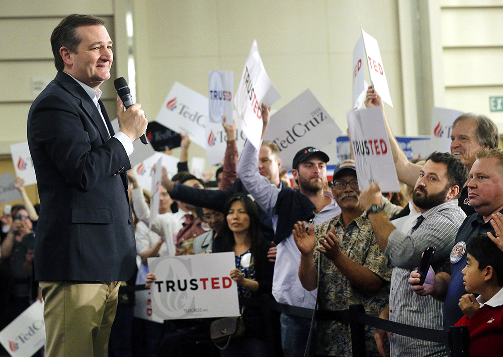 Cruz attacked more often than Trump in last 7 days on campaign trail