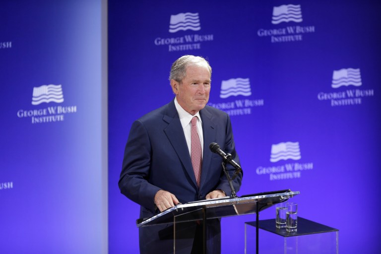 Trump is repeating his predecessors' mistakes but in the opposite ideological direction, failing to address the concerns that led to his election and in the process rehabilitating the political forces he opposes. (AP)