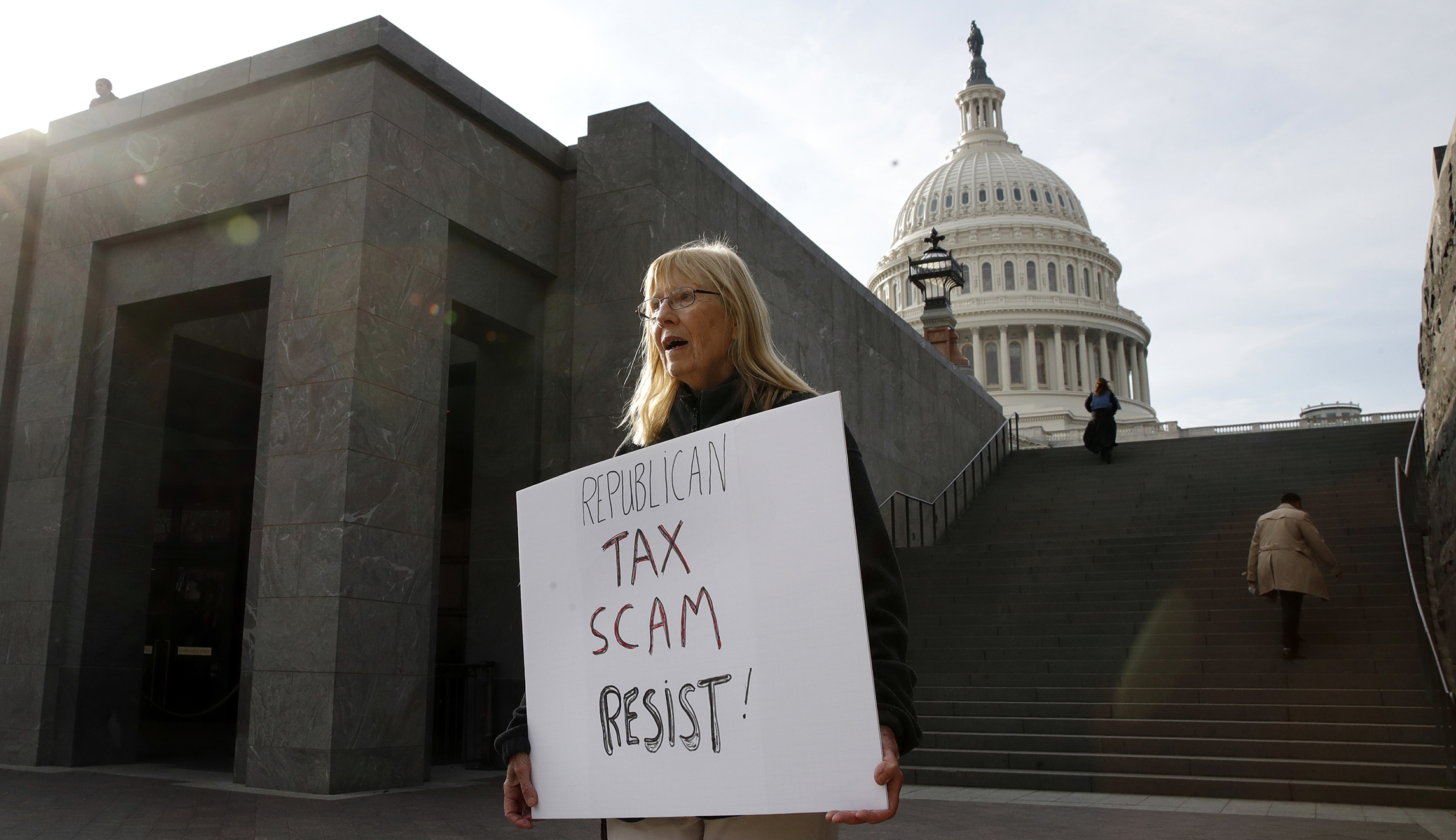 Fewer than half of voters back GOP tax bill: Poll