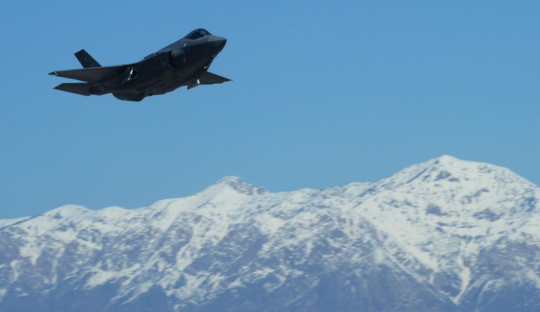 Trump has touted savings on the F-35 Joint Strike Fighter before, and said in February he saved taxpayers $700 million on the 10th batch of fighter jets. (Air Force photo)