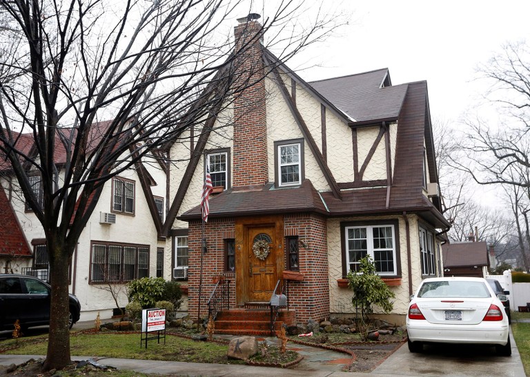 The Queens home recently sold for $2.14 million, after being purchased at auction for $1.39 million, the New York Post reported. (AP Photo/Kathy Willens)