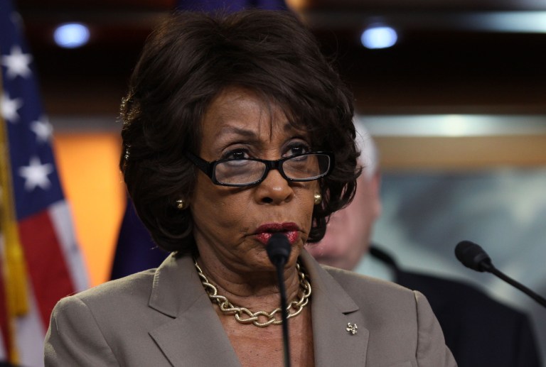 Rep. Maxine Waters says lawmakers are being unpatriotic in undermining Obama's nuclear deal with Iran. (AP Photo/Lauren Victoria Burke)
