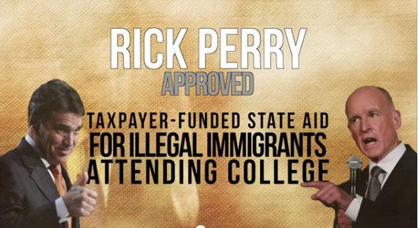 Romney: Perry a liberal on immigration