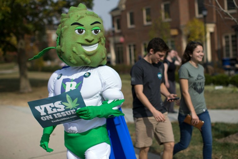 It won't go into effect for three months, giving marijuana providers, growers and dispensaries in Ohio time to set up business in the state. (AP Photo)