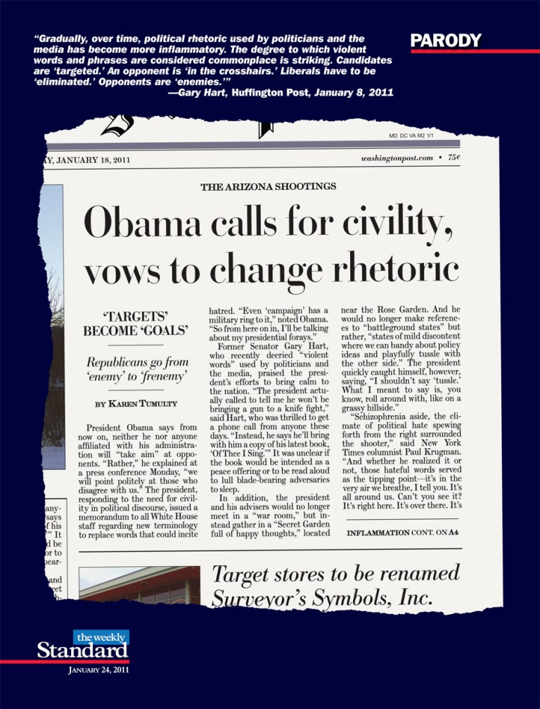 The President Eliminates His Targets