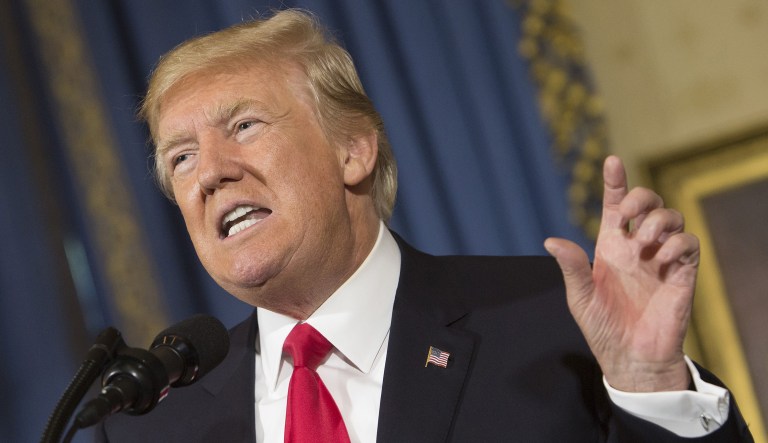 On July 26, President Trump came right out of the blue with some nasty words for his then-acting FBI director, Andrew McCabe. It seemed a bit bizarre and passive-aggressive. (Chris Kleponis/Pool Via Bloomberg)