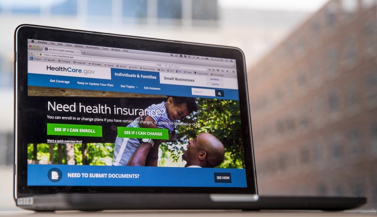 The enrollment figures for Obamacare plans were slightly below what federal health agencies reported a week ago. (AP Photo/Andrew Harnik)