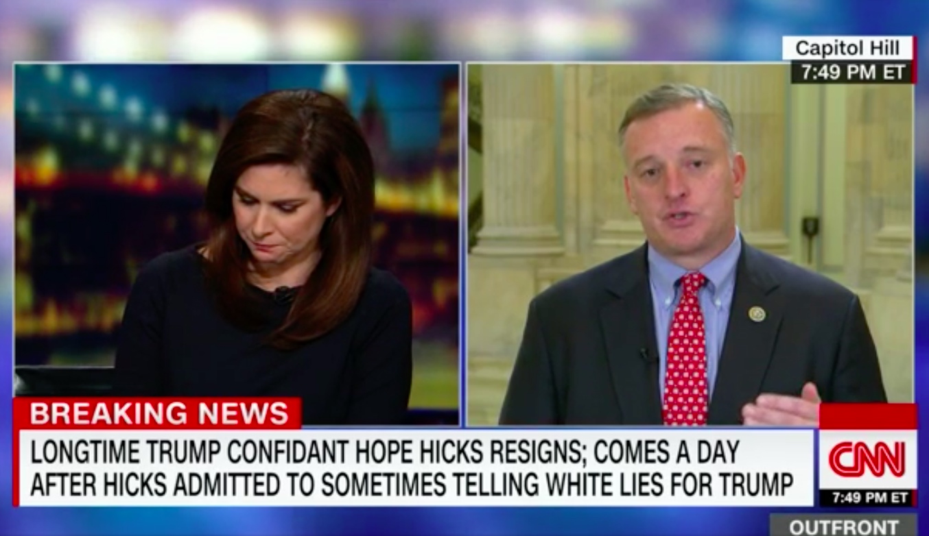 House Intel member: Leak about Hope Hicks’ ‘white lies’ shows Russia investigation needs to end