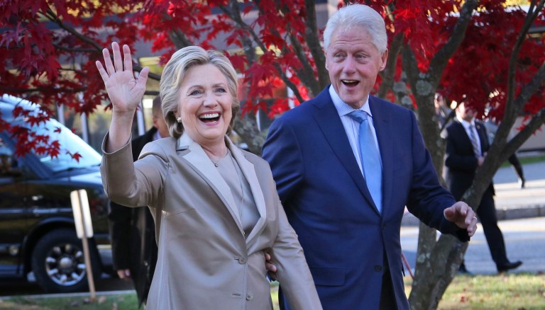 While addressing a crowd at the Clinton Presidential Center to mark the 25th anniversary of Clinton's first election, former President Bill Clinton and Hillary Clinton took time to criticize Trumps's administration while highlighting some of the successes of the Clinton era.