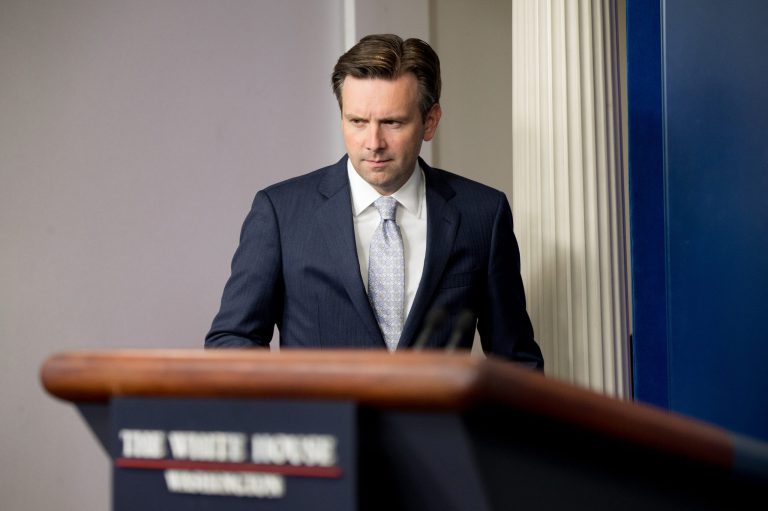 JoshÂ Earnest would not say whether U.S. commanders have formally recommended leaving behind a large troop contingent. (AP Photo)Â 