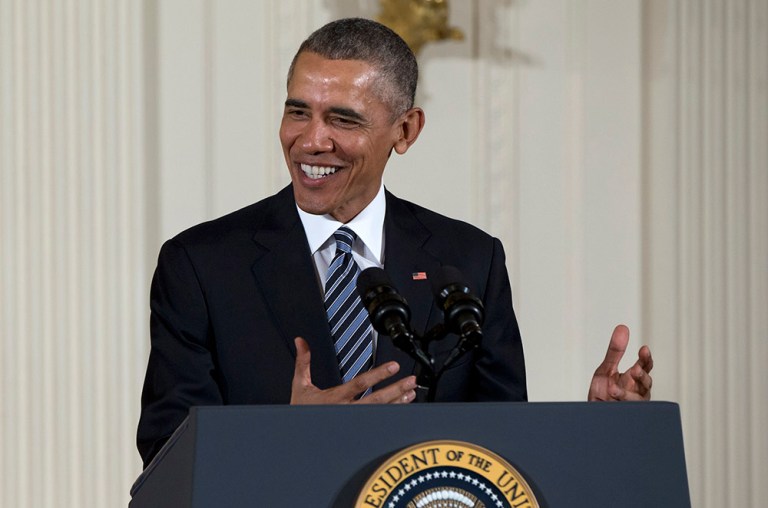 The president will attend an exhibition game March 22 between Major League Baseball's Tampa Bay Rays and the Cuban National Team, according to Major League Baseball. (AP Photo/Carolyn Kaster)