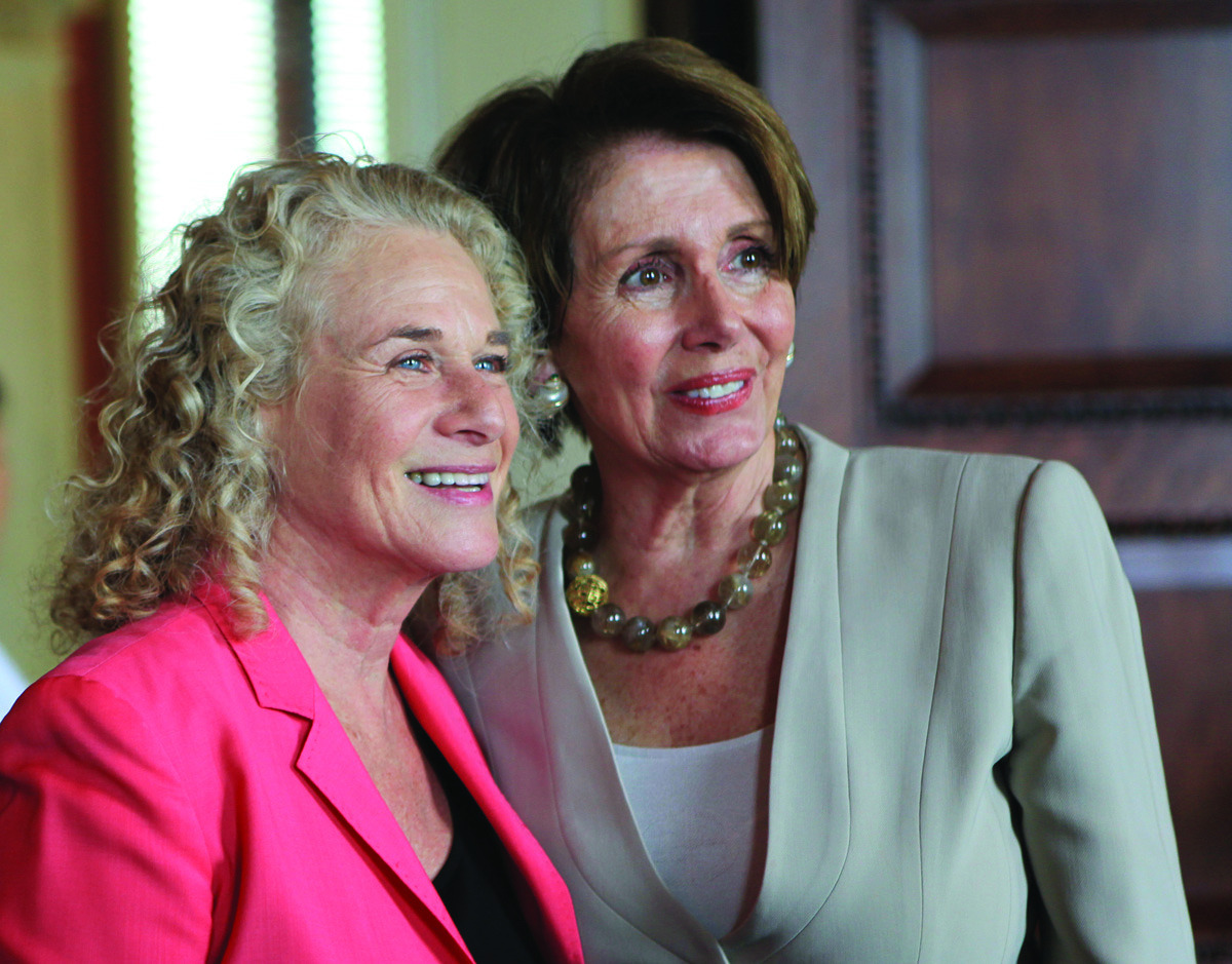 Carole King honored for pop music