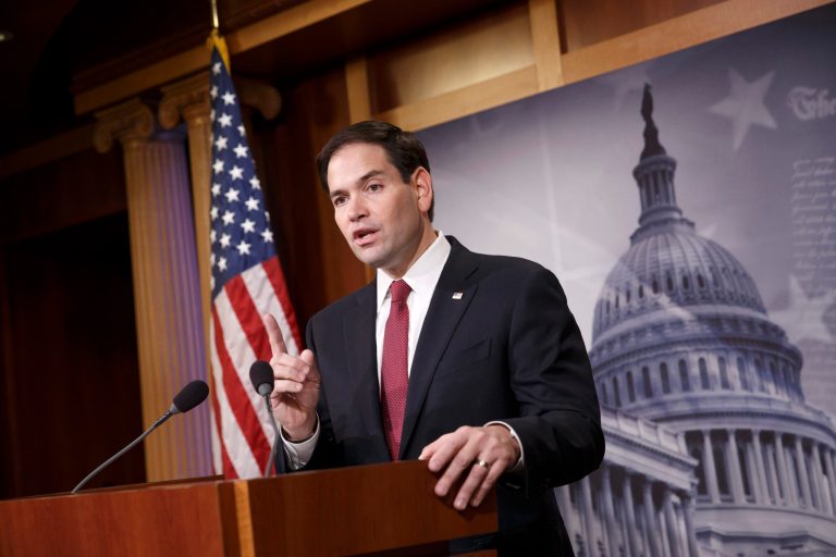 Sen. Marco Rubio had faced a backlash from Puerto Rican constituents after he initially blocked the confirmation of Mari Carmen Aponte, a Puerto Rican, for political reasons before agreeing to change his vote, NBC Latino reported in 2012. (AP Photo/J. Scott Applewhite, File)