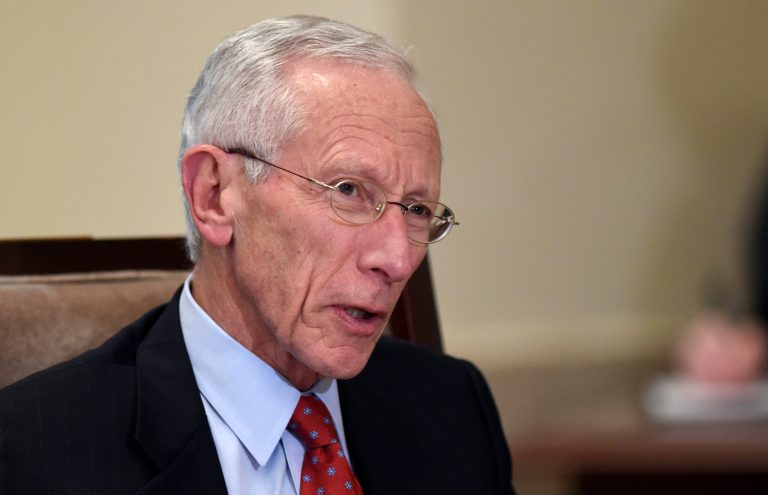 Federal Reserve Vice Chairman Stanley Fischer spoke about monetary policy Wednesday night. (AP Photo/Susan Walsh)