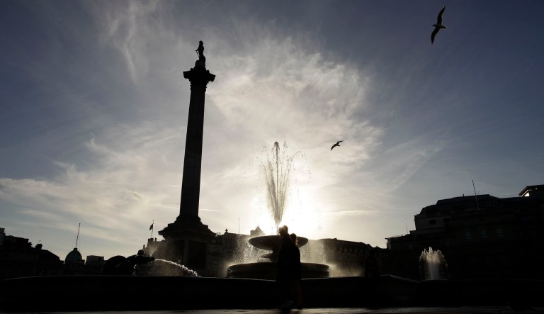 Writing in the Guardian on Tuesday, Afua Hirsch called for the statue of British navy hero, Lord Horatio Nelson, to be removed from London's Trafalgar Square. (AP Photo/Matt Dunham)