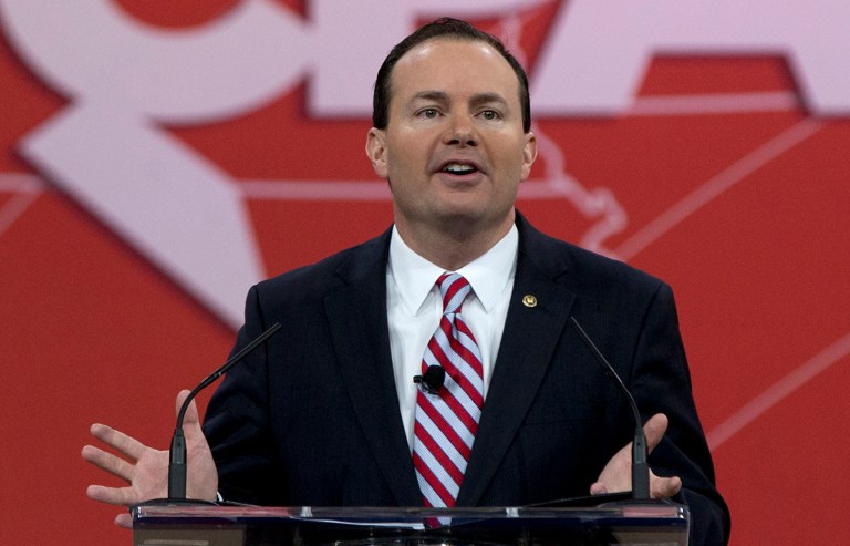 Sen. Mike Lee, R-Utah, plans to introduce legislation requiring the lead trade official in the United States government to negotiate a trade agreement with the United Kingdom. (AP Photo/Carolyn Kaster)