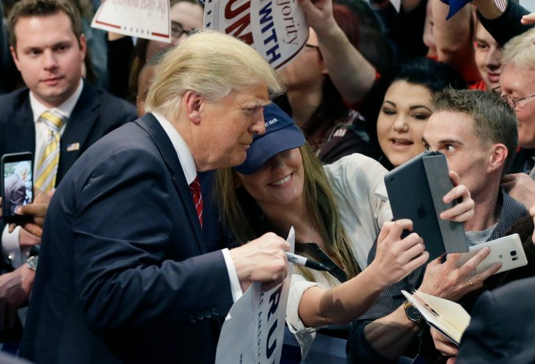 What they’re saying is that a liberal state like Washington is a hotbed of bigoted students. (AP Photo/Carlos Osorio)