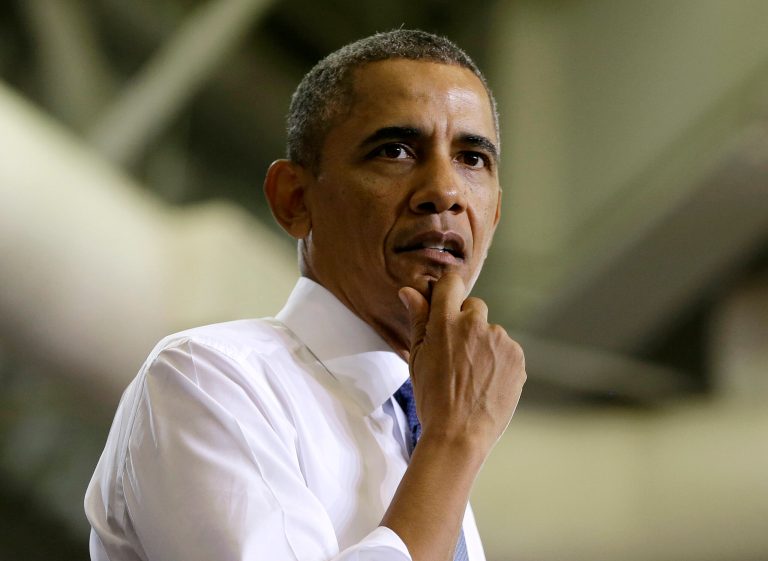 President Barack Obama speaks about the Affordable Care Act, Thursday, Sept. 26, 2013, at Prince George's Community College in Largo, Md.
