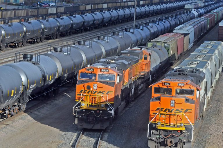 The Texas economy is in the worst shape its been since the official end of the recession, according to a survey of manufacturers. (Tom Stromme/The Bismarck Tribune via AP)